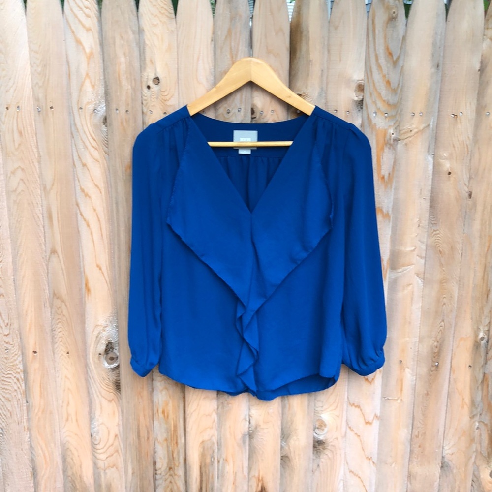 Antro Maeve blue top size 4